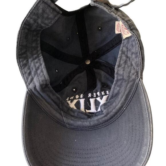 New England Patriots Cap 47' Brand Super Bowl XLIX 49 Adjustable Cap VTG Gray - Picture 7 of 9